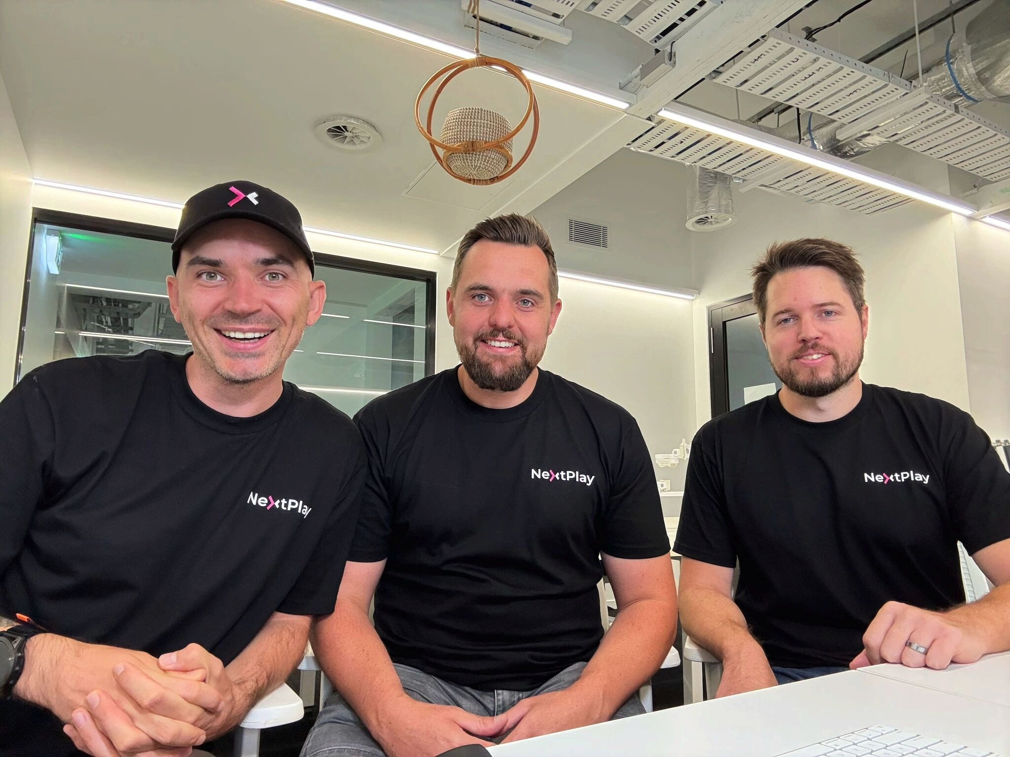 The NextPlay team at the Peregian Digital Hub office